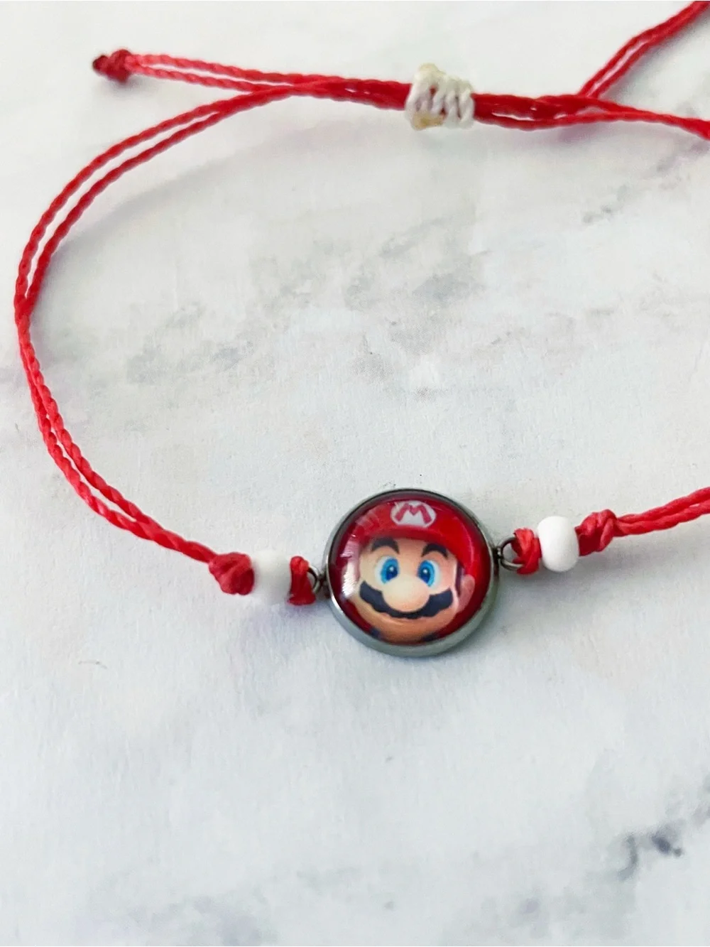Super Mario Adjustable Waterproof Charm Bracelet
